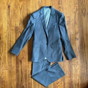 Todd Snyder Grey Glen Plaid Mayfair Wool Suit